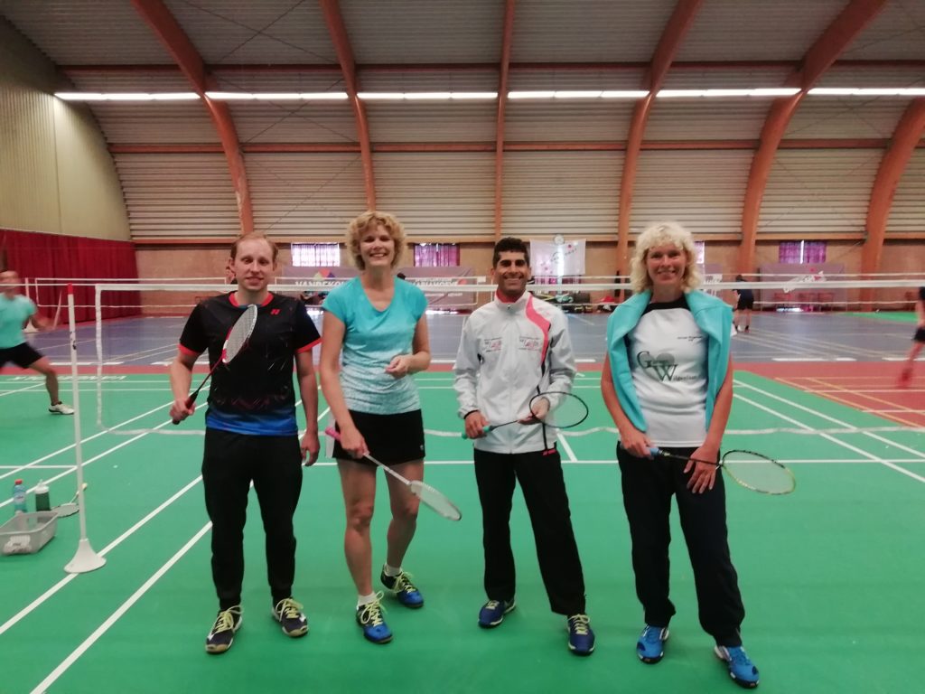 Badmintonclub Lansingerland bij het Drop Shot Zomertoernooi 2020