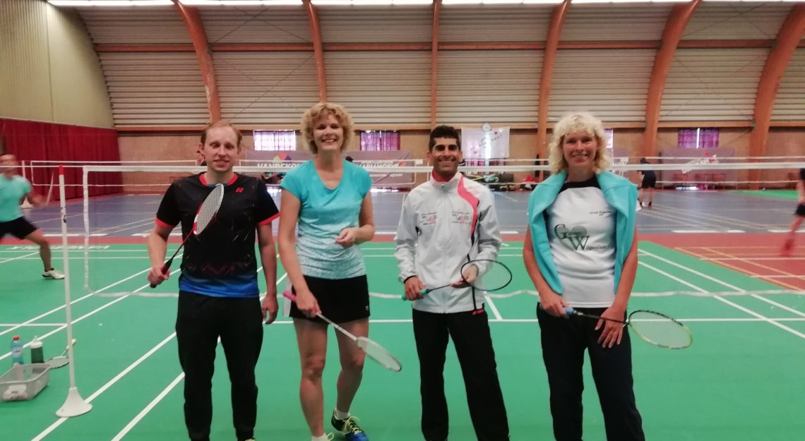 Badmintonclub Lansingerland bij het Drop Shot Zomertoernooi 2020